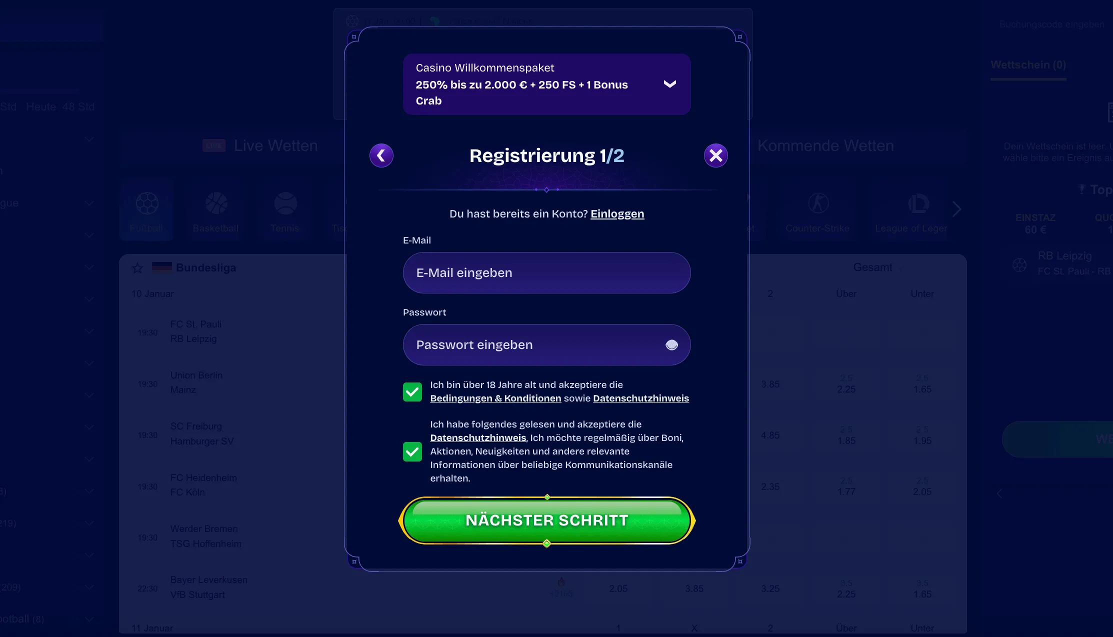 Regenschauer aus Gold &ndash; Der WishWin Casino Bonus &uuml;bertrifft Erwartungen